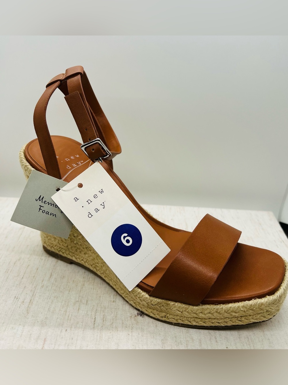 New A New Day Women’s Wedge Heel Sandal Tina Size 6 SINGLE RIGHT ONLY Amputee